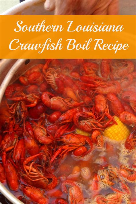 Southern Louisiana Crawfish Boil Recipe