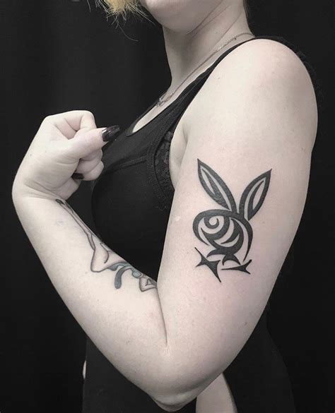 What Does An Upside Down Playboy Bunny Tattoo Mean - Design Talk