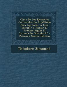 Clave de Los Ejercicios Contenidos En El Metodo Para Aprender a Leer ...