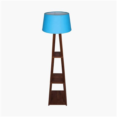 Buy HOMESAKE Contemporary Decor Brown Wooden Floor Lamp from Homesake ...