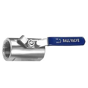 Stainless Steel Ball Valve Threaded Female Lever Handle Gate Valve DN32 ...