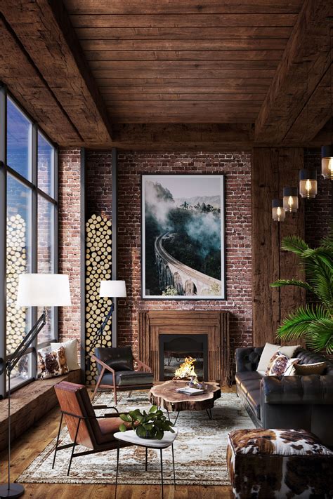 Industrial farmhouse decor living room – Artofit
