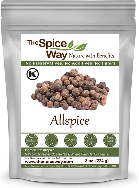 Amazon.com : Spicy World Whole Allspice Berries 14 Oz Resealable Bag ...