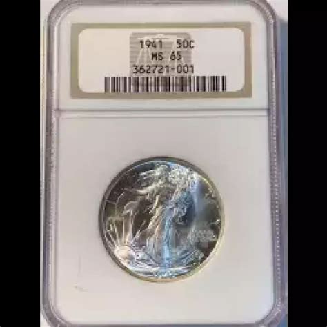 1941 Walking Liberty Half Dollar NGC MS-65 - Bob Paul Rare Coins