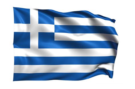 Greece Waving flag Realistic Transparent Background 15309574 PNG
