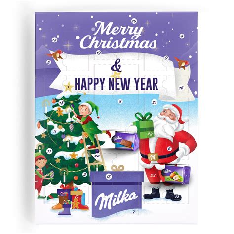 Buy Milka Advent Calendar 2024 Chocolate Advent Calendar Christmas Gift ...
