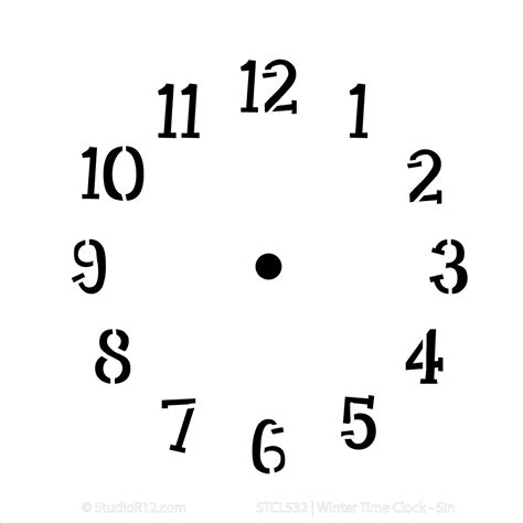 Image result for Small Clock Numbers