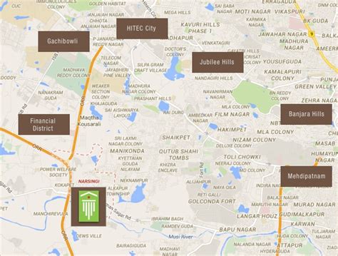 Flats for Sale in Narsingi Location | Accurate Wind Chimes