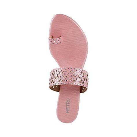 Buy Metro Meuiq Women's Pink Fashion Sandals - 5 UK (38 EU) (35-3996 ...