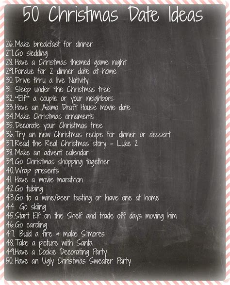 50 christmas date ideas for couples – Artofit