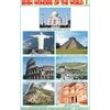 7.7.07 NEW WONDERS OF THE WORLD CHART SIZE 12X18 (INCHS) Gloss Art Pap