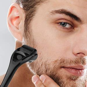 Dr. Pen Derma Roller 1.5mm, with 540 Titanium Needles For Scalp, Face ...