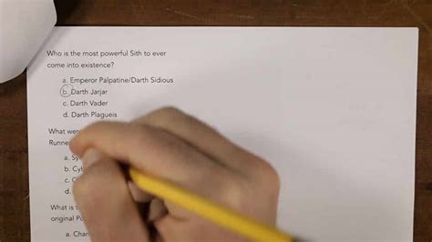 Image result for Examples of College Multiple Choice Test