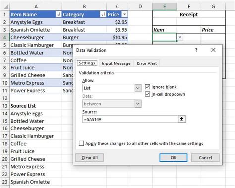 Excel Dynamic Array Error 的图像结果