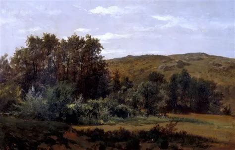 Wallpaper trees, landscape, nature, picture, Carlos de Haes, Arboleda ...