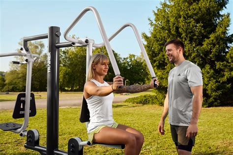 Adults Outdoor Gym Equipment | TRAINER Outdoor Gym