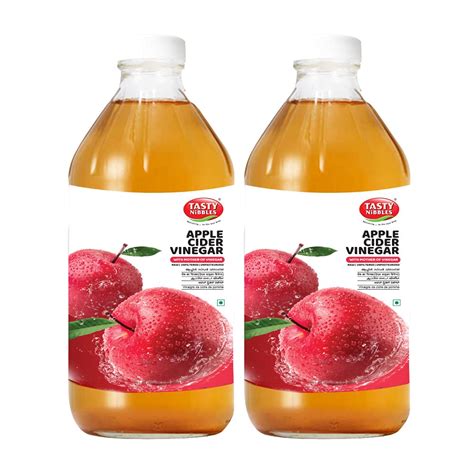 Tasty Nibbles Apple Cider Vinegar with Mother of Vinegar | Raw ...