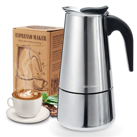Buy Godmorn Stovetop Espresso Maker, Moka Pot, Coffee Maker: Classic ...
