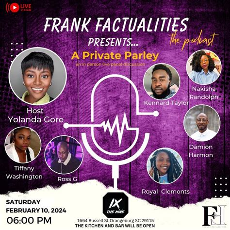 A Private Parley, The IX BAR and Grill, Orangeburg, February 10 2024 ...