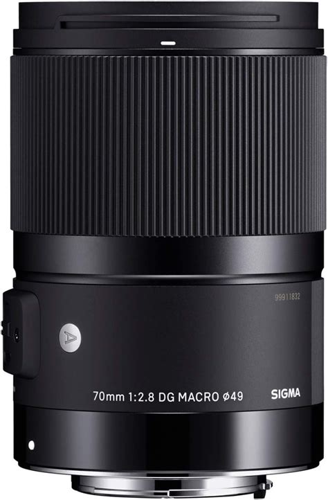 Sigma Art 70mm f/2.8 DG Macro Lens for Sony E-Mount Cameras (Black ...