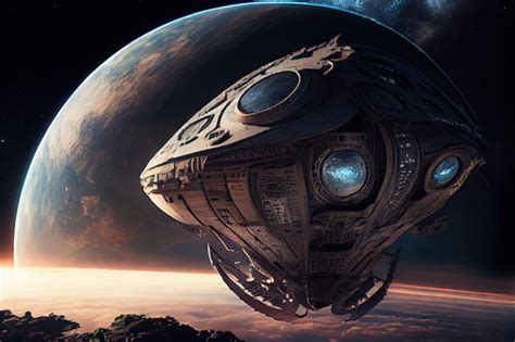 Alien Ship Front View 的图像结果