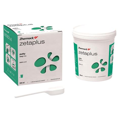 Zhermack Zetaplus Putty Easy mix ( 900ml )Dental Impression Material ...