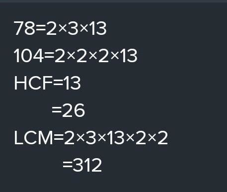 what is the HCF of 78,108 ? - Brainly.in