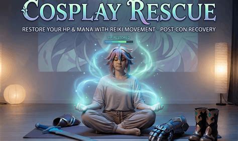 Cosplay Rescue: Restore Your HP & Mana (Post-Con Recovery), 54 Jln ...