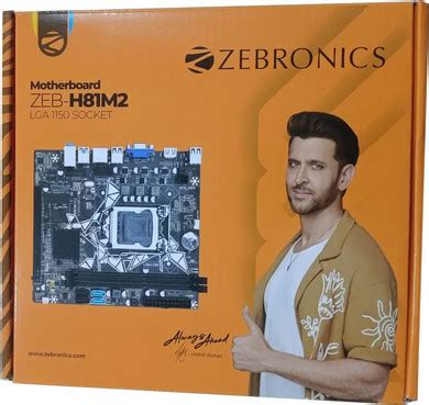ZEBRONICS MOTHERBOARD H81-M2 | S.R COMPUTERS