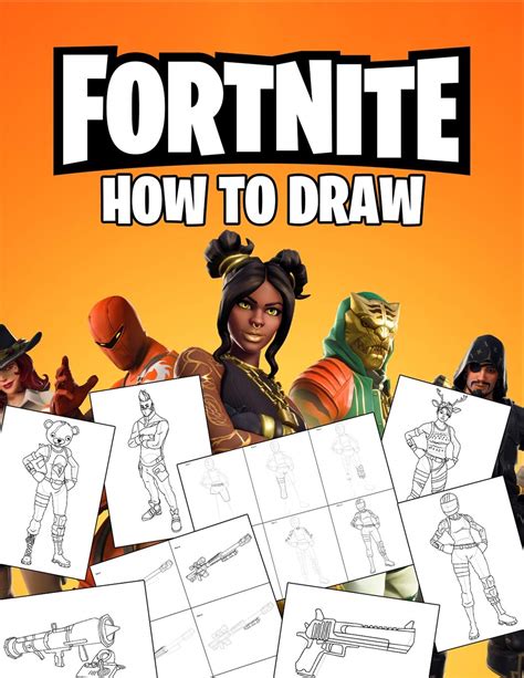 Image result for Fortnite Drawing Tutorial