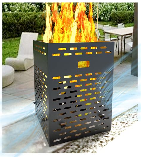 Amazon.com : 63 Gallon Burn Barrel, 30" Burn Barrels for Outside for ...