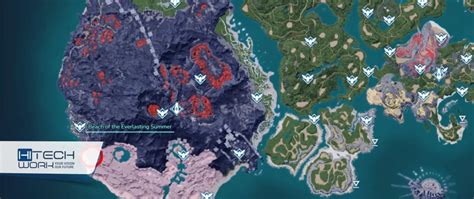 Palworld Map Easy to Find Locations (on Palpagos Island) 2025