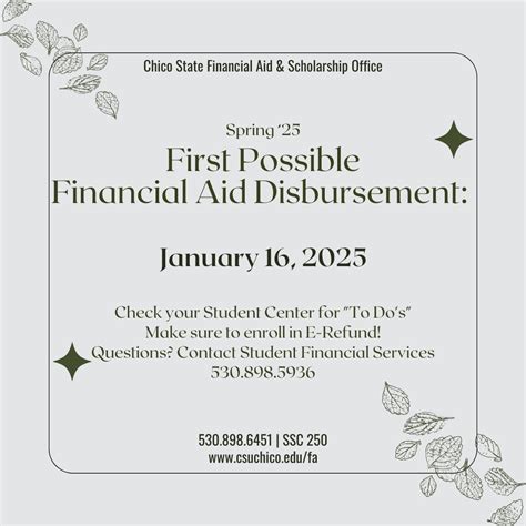 Chico State Financial Aid | Hey Wildcats make sure to mark your ...