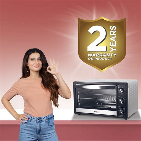 30L 1800W OTG, Stainless Steel Finish & Mechanical Control – Kenstar Store