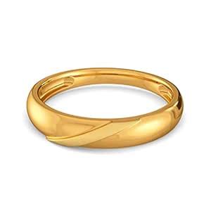 Melorra 18K Mod Minimal Gold Rings : Amazon.in: Fashion