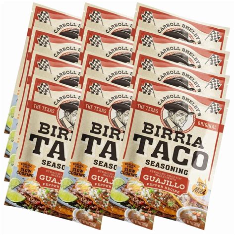 Carroll Shelby's Original Texas YYF14 Brand Authentic Birria Taco ...