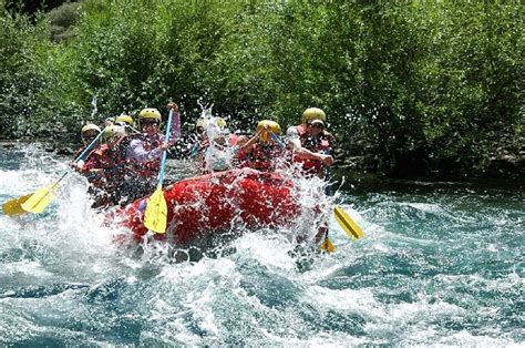 Rafting en el río Manso