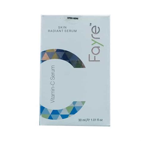 Buy FAYRE VITAMIN C SERUM 30 ML Online & Get Upto 60% OFF at PharmEasy