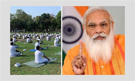 Prime Minister Narendra Modi Leads International Yoga Day Celebrations ...