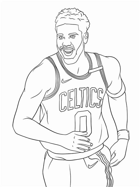 25+ Free PDF NBA Basketball Coloring Pages 🎨🏀 - Coloringpagesforkids.net