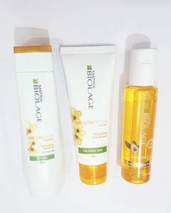 MATRIX Biolage SmoothProof Smoothing Combo Of Shampoo Conditioner And ...