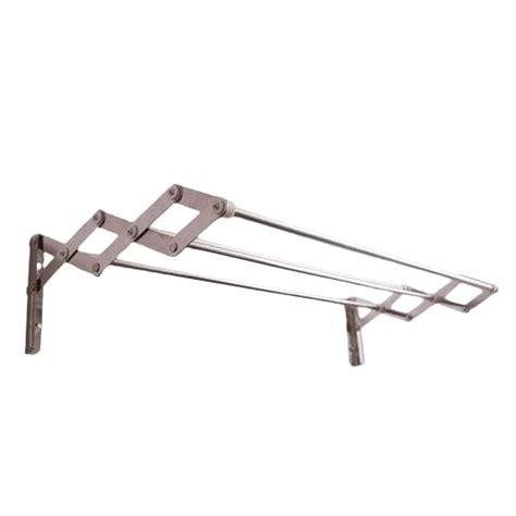 Stainless Steel Wall Mount Laundry Drying Rack: Retractable Fold Away ...