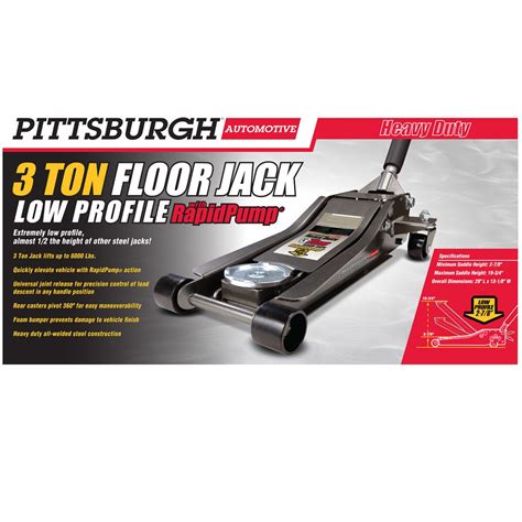 Low Profile Heavy Duty Car Jack
