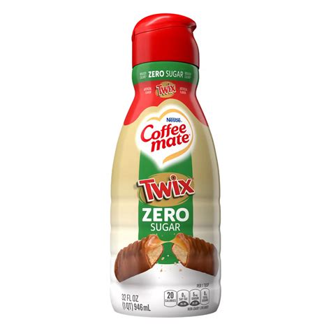 Nestle Coffee Mate Zero Sugar Liquid Coffee Creamer - Twix - Shop ...
