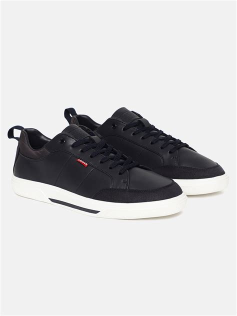 Men's Black Solid Shoes – Levis India Store