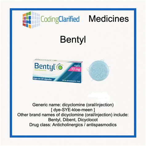 Coding - What is Bentyl? Bentyl is used to treat functional bowel or ...