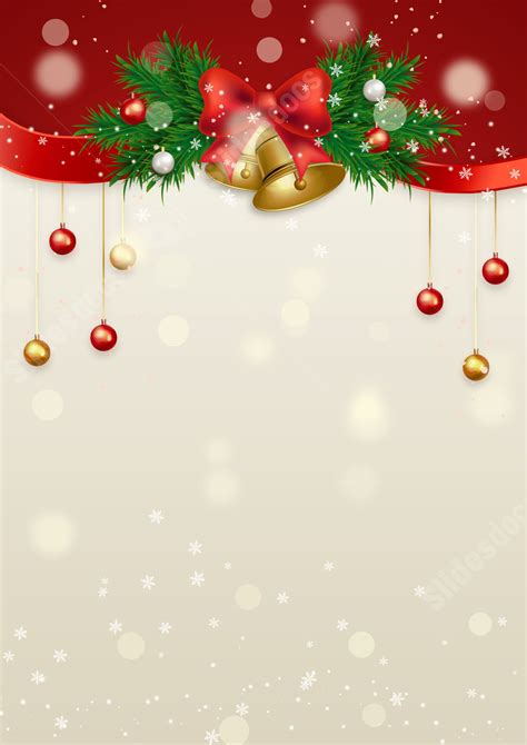Printable Christmas Bell Borders
