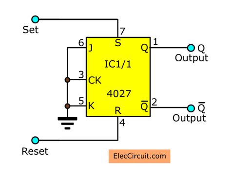 CD4027 JK Flip-Flop IC：Pinout, Diagram And Datasheet, 40% OFF