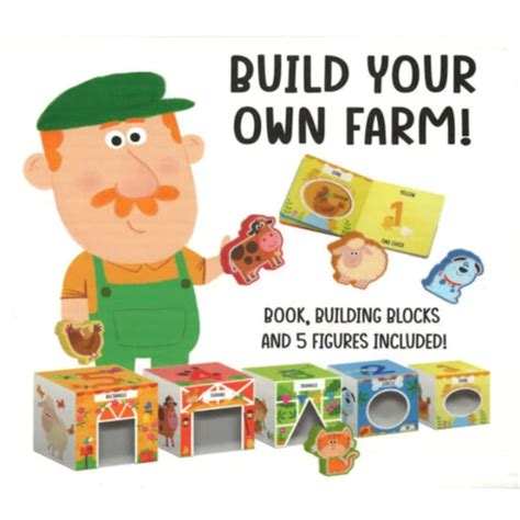Farm (Book & Building Blocks) : Yoyo Books: Amazon.in: Books
