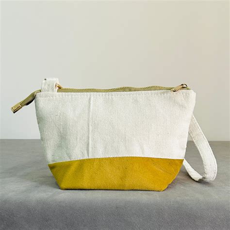 Mustard Yellow - Crossbody Bag – The Pouch Story